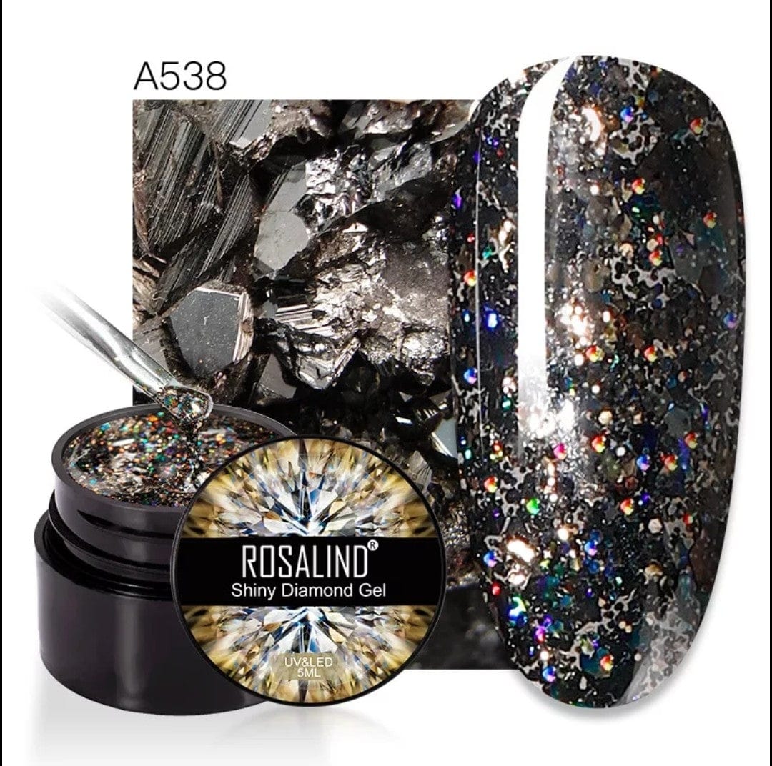 Glitter en gel Rosalind