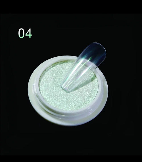 Poudre Aurora #04 - Ongles Elaine Lemay