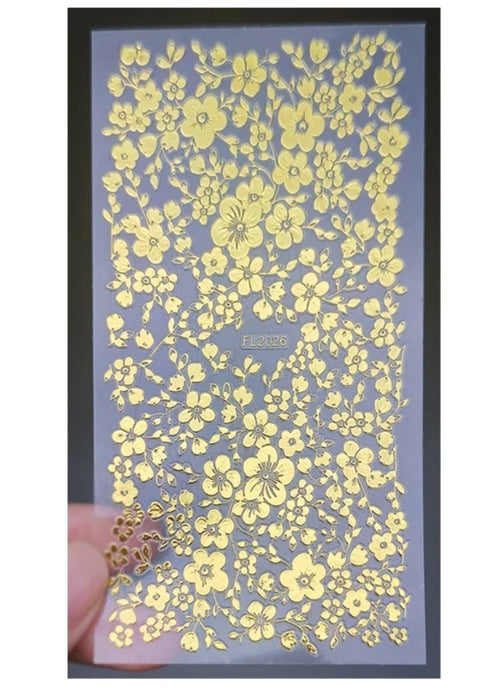 Collant or dentelle 2026 - Ongles Elaine Lemay