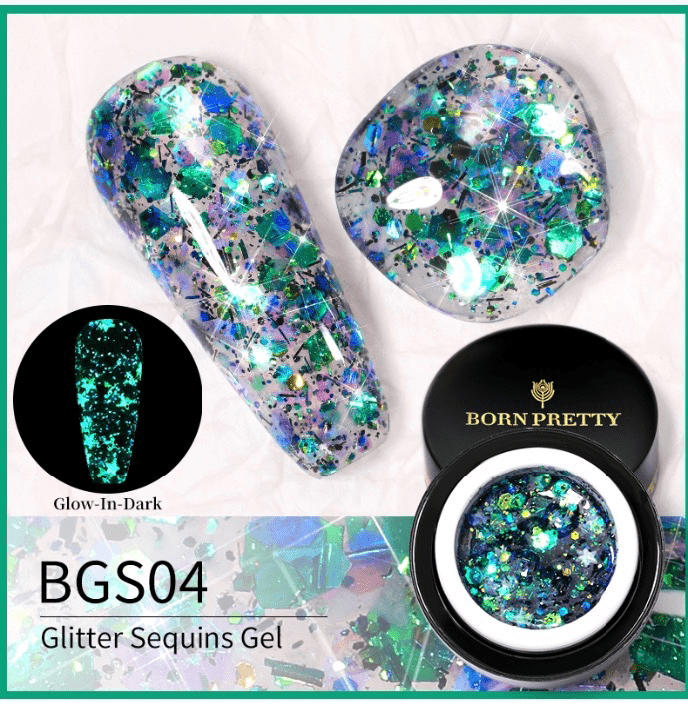 Gel paillettes Born Pretty