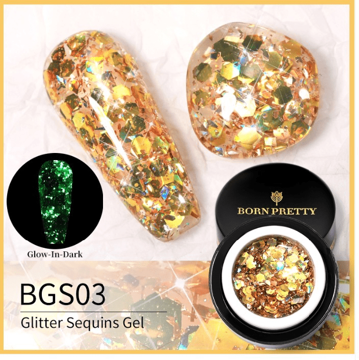 Gel paillettes Born Pretty