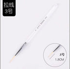 Pinceau liner 18mm - Ongles Elaine Lemay