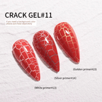 Cracked vernis gel #11 - Ongles Elaine Lemay