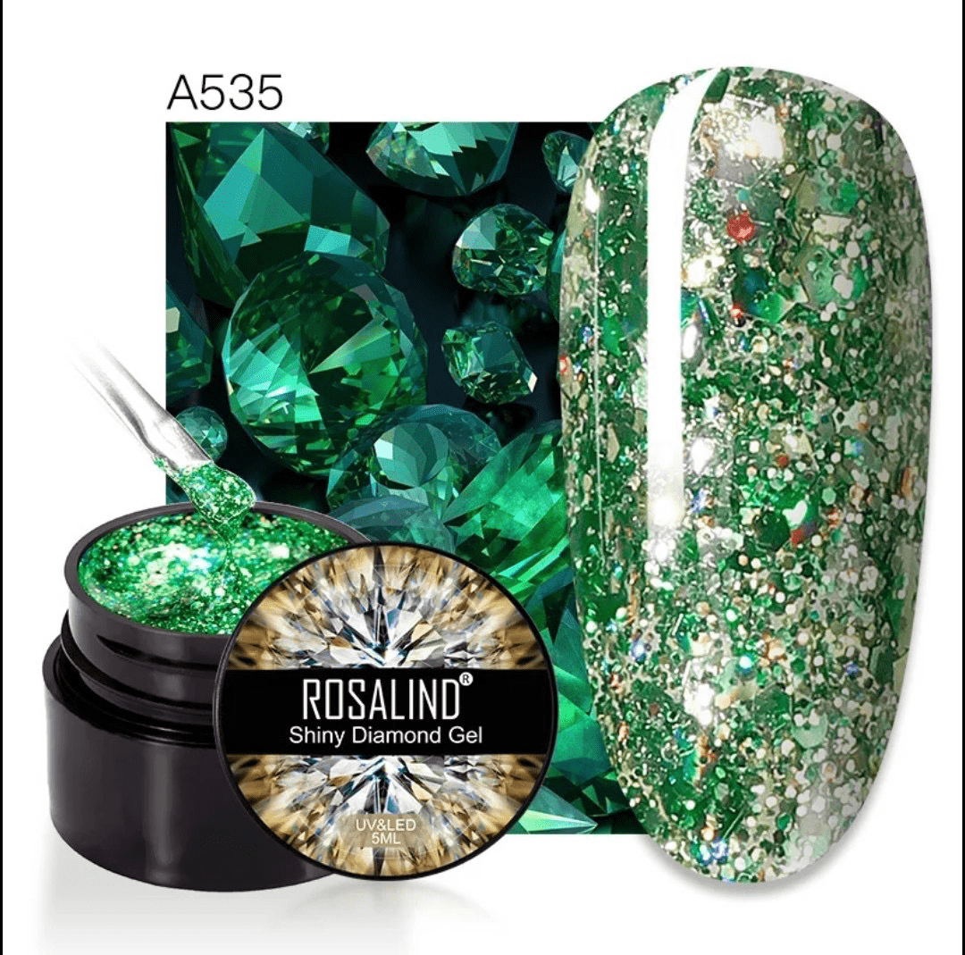 Glitter en gel Rosalind