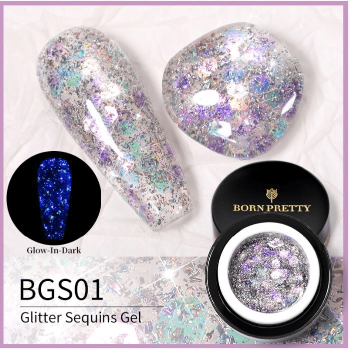 Gel paillettes Born Pretty