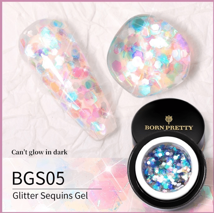 Gel paillettes Born Pretty