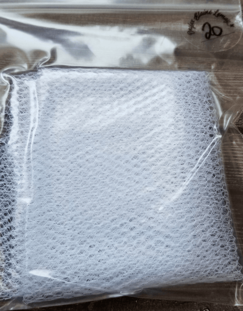 Tulle gros carreaux - Ongles Elaine Lemay