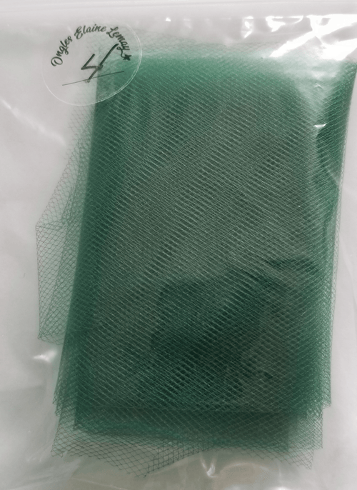Tulle petit carreaux - Ongles Elaine Lemay