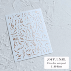 Collant marbrure #1148 rose gold - Ongles Elaine Lemay