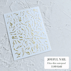 Collant marbrure #1148 or - Ongles Elaine Lemay