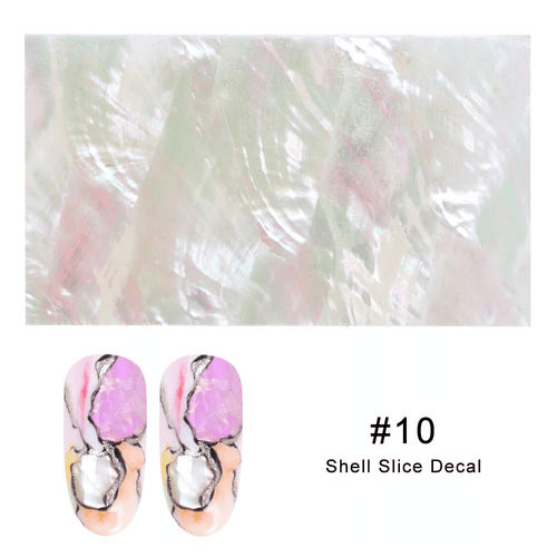 Abalone #10 - Ongles Elaine Lemay