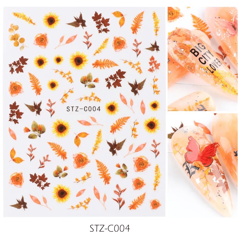 Collant fleurs