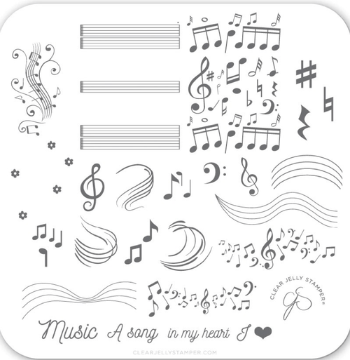 CJS-122 Musical score - Ongles Elaine Lemay