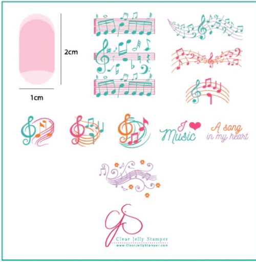 CJS-122 Musical score - Ongles Elaine Lemay