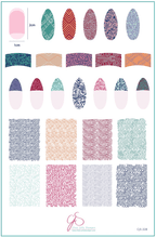 CJS-228 French textile collection #2 - Ongles Elaine Lemay