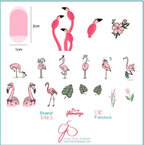 CJS-93 Lil Flamingo - Ongles Elaine Lemay