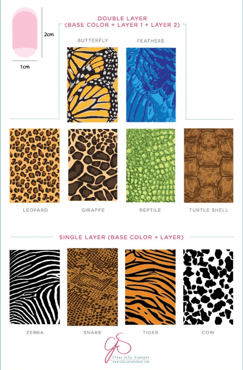 CJS-77 Textures Animal - Ongles Elaine Lemay