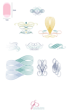 CJS-46 Victorian Flourish - Ongles Elaine Lemay