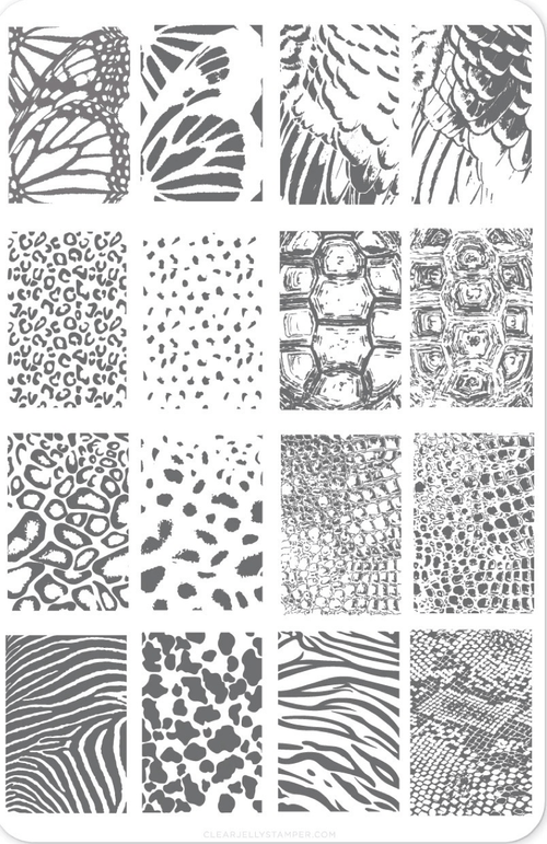 CJS-77 Textures Animal - Ongles Elaine Lemay