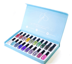 Large Stamping kit vernis Metallic 20 couleurs - Ongles Elaine Lemay