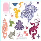 CJS-45 Ornamental Flourish - Ongles Elaine Lemay