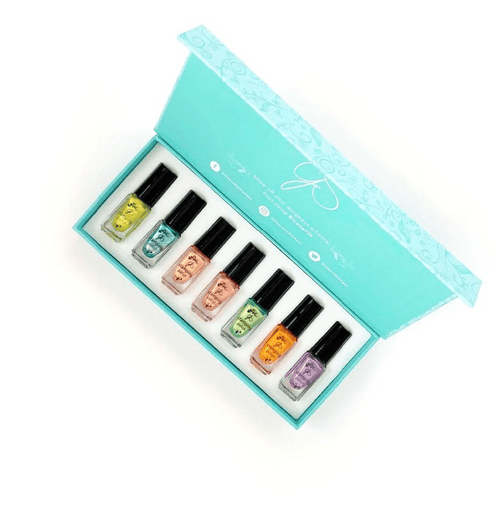 Kit vernis  Candy Shop 7 couleurs - Ongles Elaine Lemay