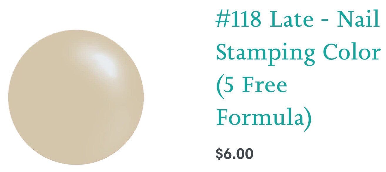Vernis à stamping 5ml (#101 à #200)