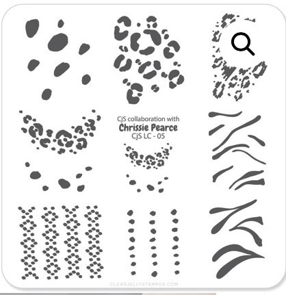 CJS-LC-05 Perfect Print Chrissie Pearce - Ongles Elaine Lemay