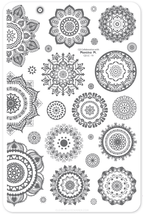 CJS-LC-19 Manishaâs Mandalas - Ongles Elaine Lemay