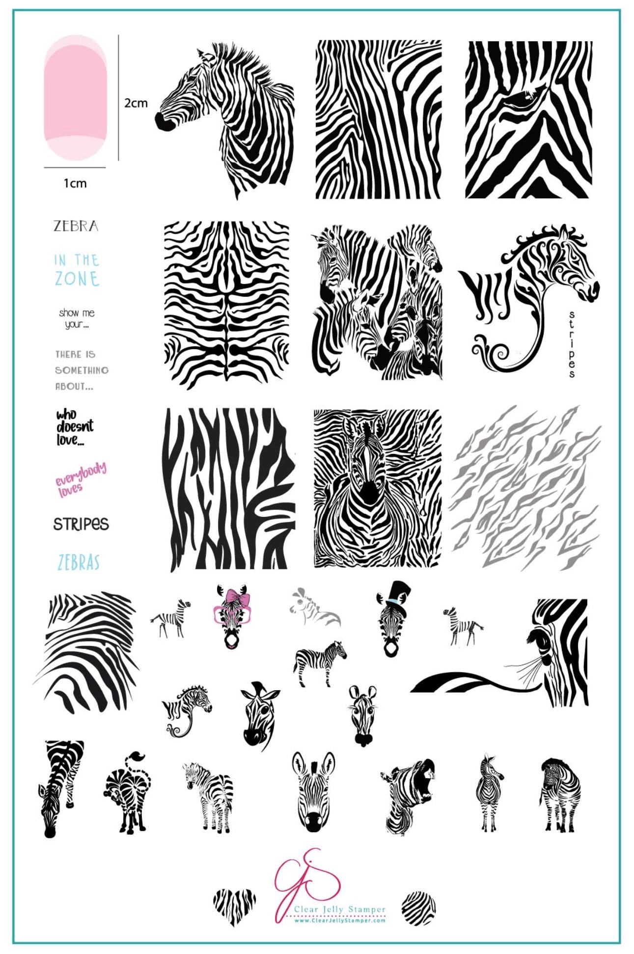 Wild Kingdom Zebra CJS-175