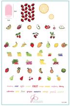 CJS-209 Fruit Cocktail collection So Juicy! - Ongles Elaine Lemay