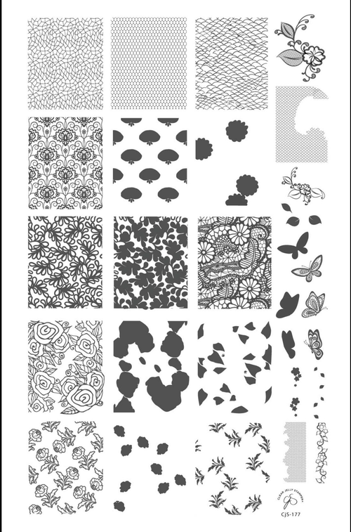 CJS-177 Just add lace - Ongles Elaine Lemay