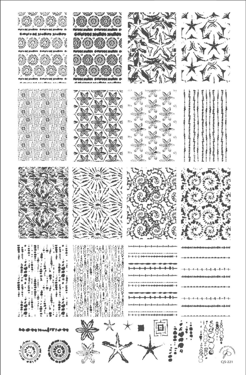 CJS-221 Shibori - Ongles Elaine Lemay