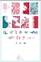 CJS-48 Sweet Swirls - Ongles Elaine Lemay