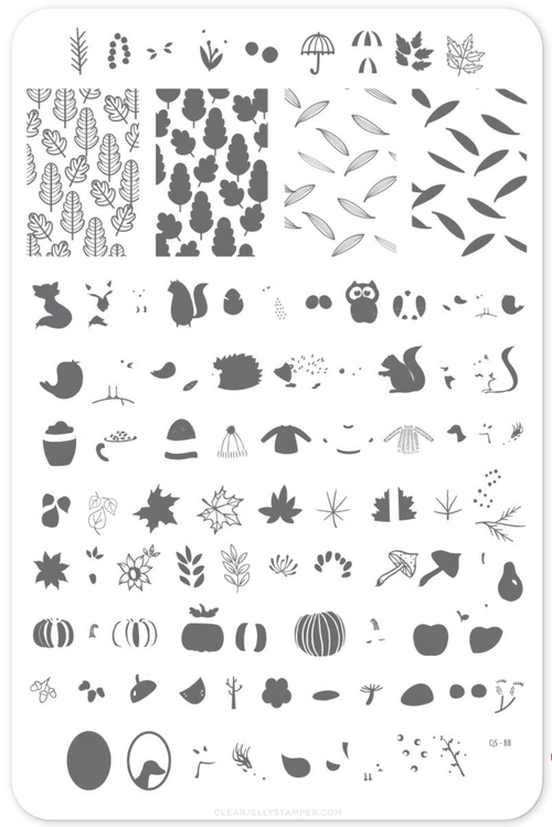 CJS-88 All About Autumn - Ongles Elaine Lemay