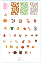 CJS-88 All About Autumn - Ongles Elaine Lemay