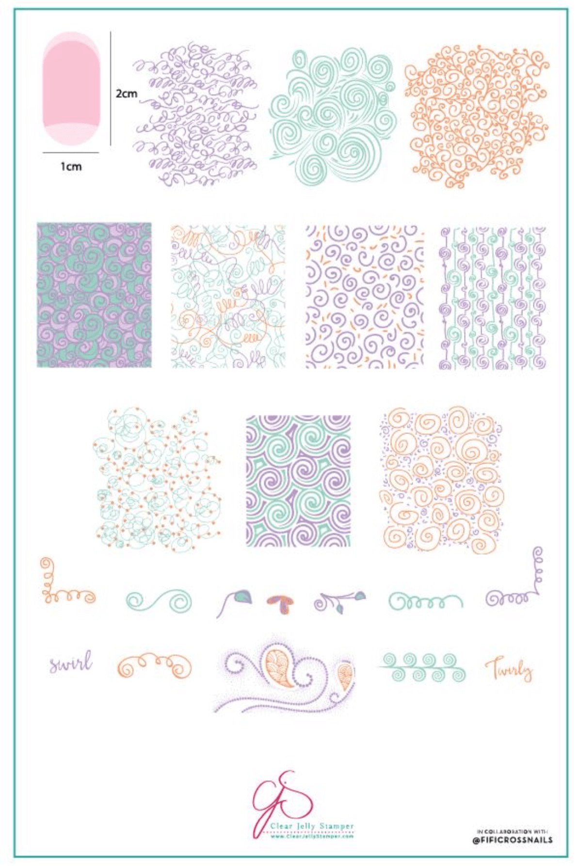 CJS-LC-66 For the Love of Swirl’s - Ongles Elaine Lemay