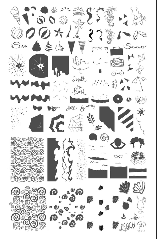 CJS-212 I Melt for Summer - Ongles Elaine Lemay