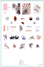 CJS-203 Grunge series Sports - Ongles Elaine Lemay