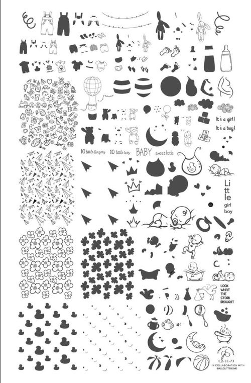 CJS-LC-73 Itâs a Baby - Ongles Elaine Lemay