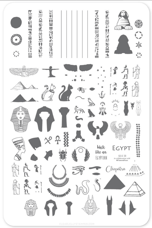 CJS-LC-33 Jewels of Egypt - Ongles Elaine Lemay