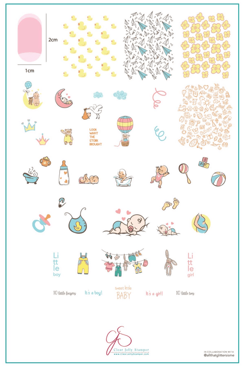 CJS-LC-73 Itâs a Baby - Ongles Elaine Lemay