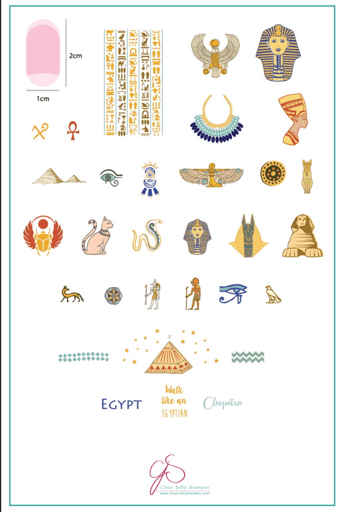 CJS-LC-33 Jewels of Egypt - Ongles Elaine Lemay