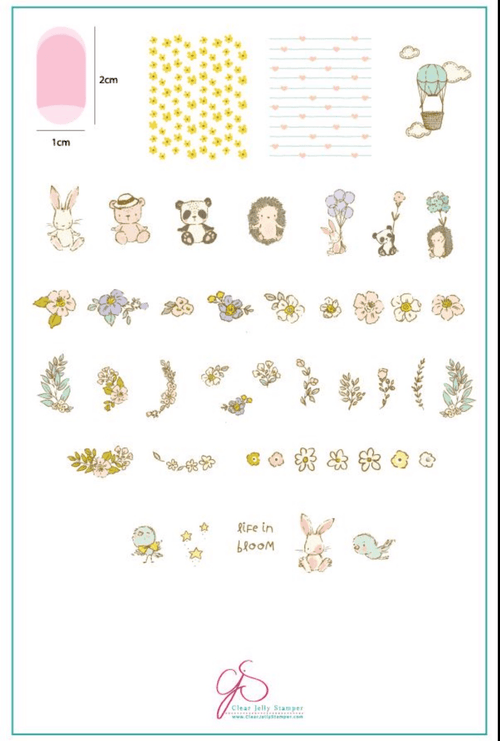 CJS-97 Life in Bloom - Ongles Elaine Lemay