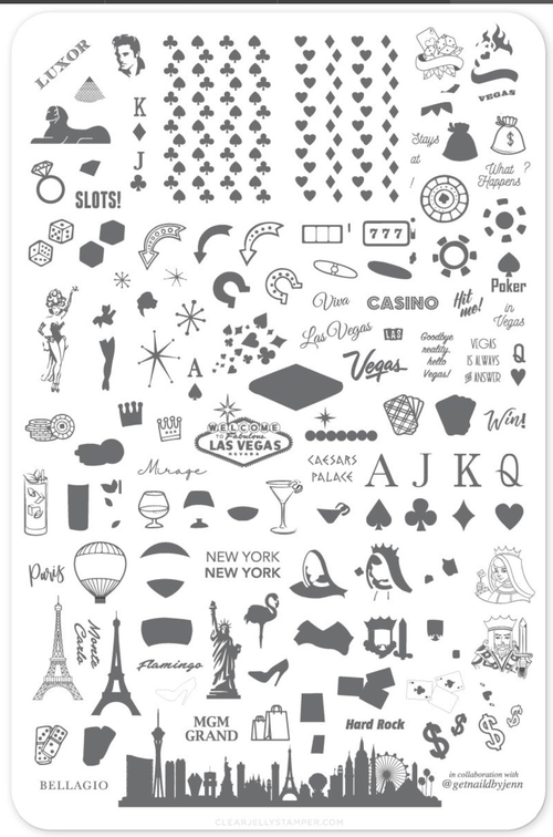 CJS-LC-47 Roll the dice - Ongles Elaine Lemay