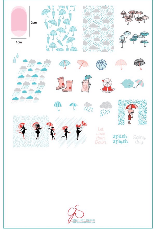 CJS-141 Splish splash - Ongles Elaine Lemay