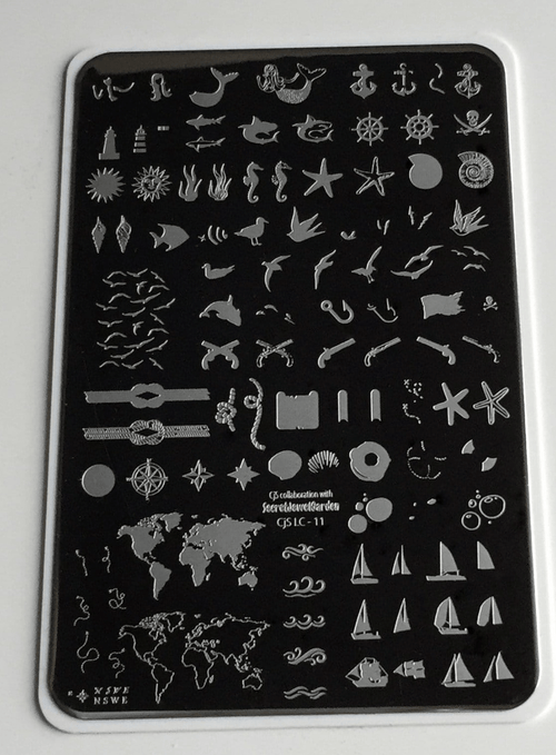 CJS-LC-11 Treasures of the Sea - Ongles Elaine Lemay