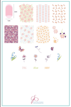 CJS-194 Spring Daisy - Ongles Elaine Lemay