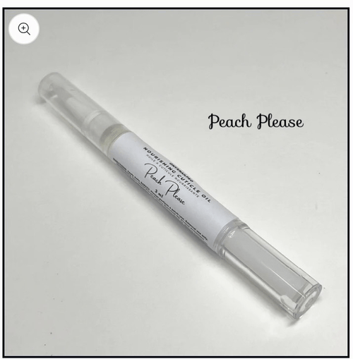 Huile à cuticules Onyx Peach Please - Ongles Elaine Lemay