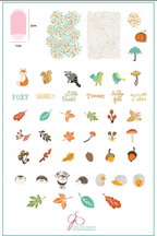 CJS-135 Autumn is Here - Ongles Elaine Lemay